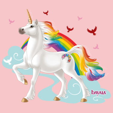 Motiv Schleich bayala Regenbogeneinhorn Hengst