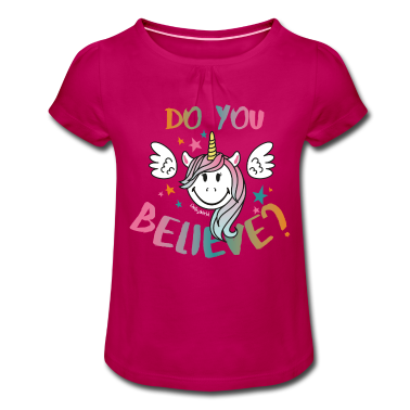 Einhörner T-Shirt - SmileyWorld Do You Believe?
