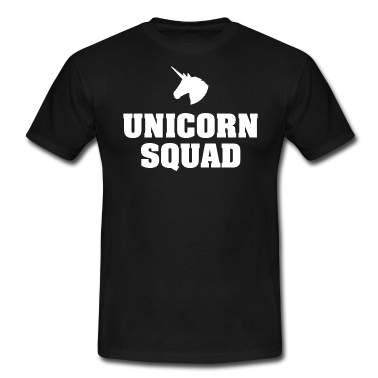 Einhörner T-Shirt - Unicorn squad