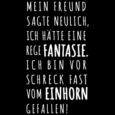 Motiv Fantasie Einhorn