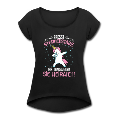 Einhörner T-Shirt - Einhorn Junggesellinnenabschied Junggesellin