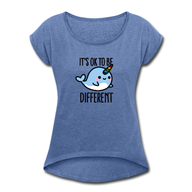 Einhörner T-Shirt - It's ok to be different