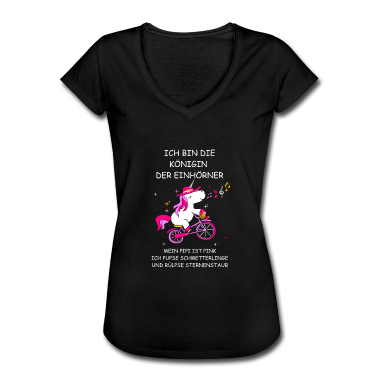 Einhörner T-Shirt - Königin der Einhörner