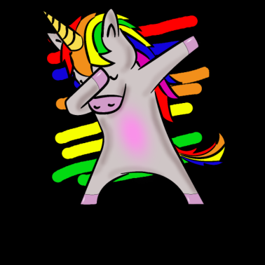 Motiv Das Einhorn macht den Dab