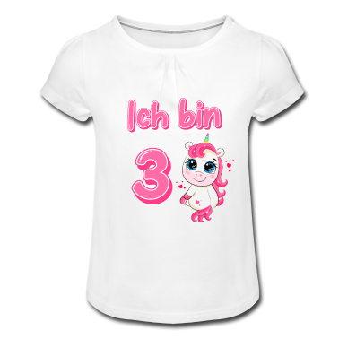 Einhörner T-Shirt - 3. Geburtstag Einhorn mädchen