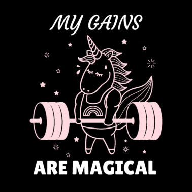 Motiv Einhorn Sport Fitness