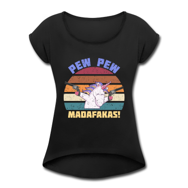 Einhörner T-Shirt - Pew Pew Madafakas