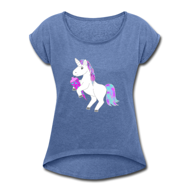 Einhörner T-Shirt - Einhorn Schultüte Einschulung Kinder Geschenkidee