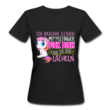 Einhörner T-Shirt - Einhorn - Lächeln