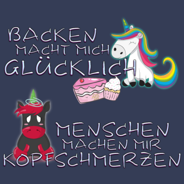 Motiv Backen macht mich glücklich