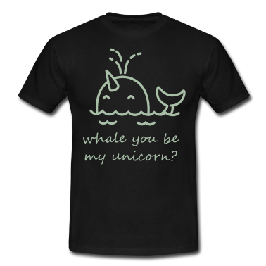 Einhörner T-Shirt - Wal Einhorn