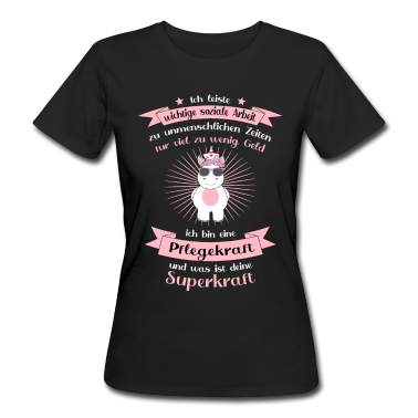 Einhörner T-Shirt - Altenpflegerin Einhorn Pflegekraft Pflegerin