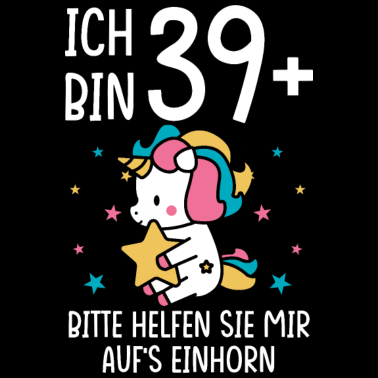 Motiv 40.Geburtstag Frau Einhorn Frauen Geschenk