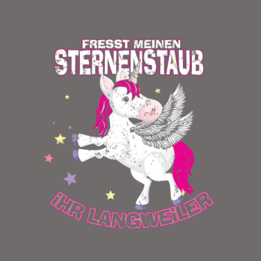 Motiv Einhorn Magie Sternenstaub Langweiler Geschenk