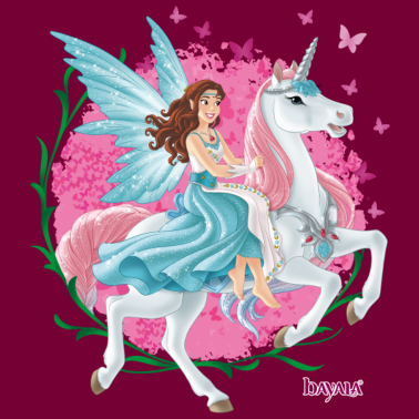 Motiv Schleich bayala Eyela mit Einhorn