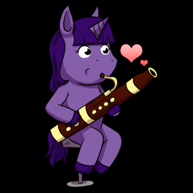 Motiv Fagott Einhorn