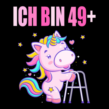 Motiv 50 Jahre Einhorn ich bin 49+ 50. Geburtstag
