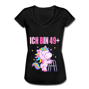 Einhörner T-Shirt - 50 Jahre Einhorn ich bin 49+ 50. Geburtstag