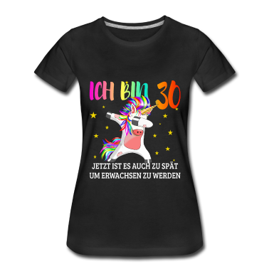 Einhörner T-Shirt - Geburtstag Geschenk cooles Einhorn