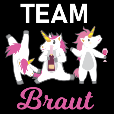 Motiv Team Braut Einhorn Edition