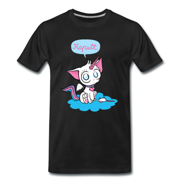 Einhörner T-Shirt - Unicornkitty - Einhorn Katze