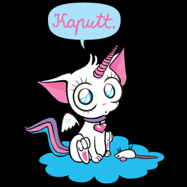Motiv Unicornkitty - Einhorn Katze