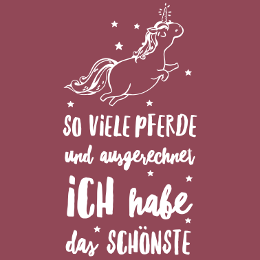 Motiv Schönste Einhorn