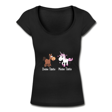 Einhörner T-Shirt - Einhorn-Tanten sind cooler - Geschenk