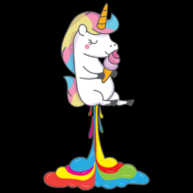 Motiv Einhorn Einhörner Pups