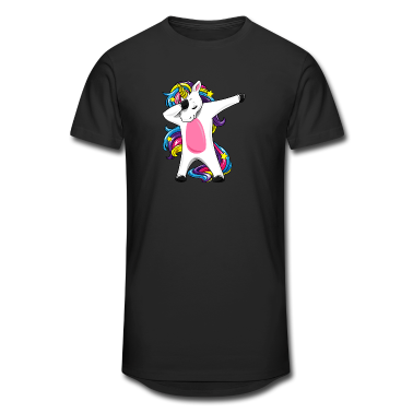 Einhörner T-Shirt - Dabbing Einhorn Regenbogen Mädchen Geschenk
