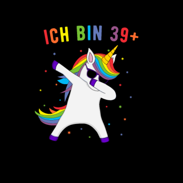 Motiv 40. Geburtstag Damen Einhorn Geschenkidee