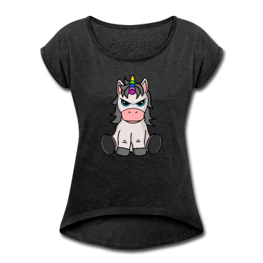 Einhörner T-Shirt - Böses Einhorn