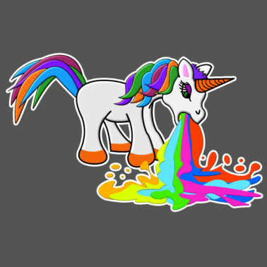 Motiv Kotzendes Einhorn