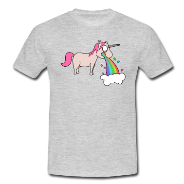 Einhörner T-Shirt - kotzendes Einhorn