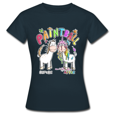 Einhörner T-Shirt - Paintball