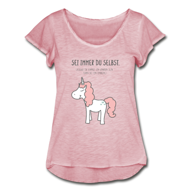 Einhörner T-Shirt - Sei immer du selbst. Einhorn.