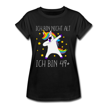 Einhörner T-Shirt - 50. Geburtstag Damen Einhorn Geschenk