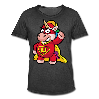 Einhörner T-Shirt - Superheld Einhorn