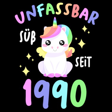 Motiv 31. Geburtsatg Damen 1990 Kinder Einhorn Geschenk