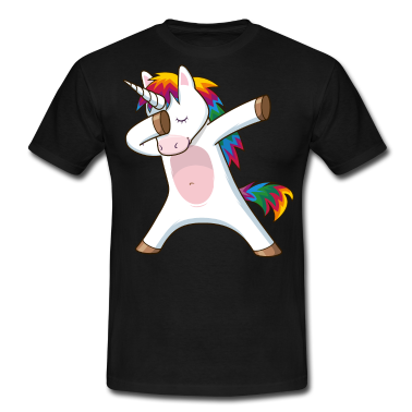 Einhörner T-Shirt - dabbing einhorn