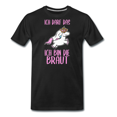 Einhörner T-Shirt - Team Braut Einhorn Junggesellinnenabschied