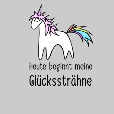Motiv Einhorn Glückssträhne