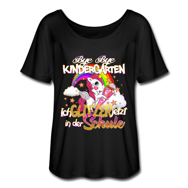 Einhörner T-Shirt - Einhorn Einschulung Geschenk 1.Klasse Schule