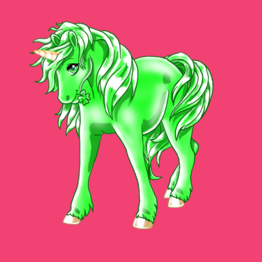 Motiv Glücks-Einhorn