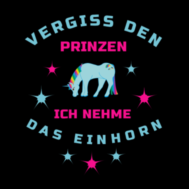 Motiv EINHORN T-Shirt Geschenk
