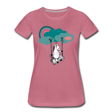 Einhörner T-Shirt - Glückliches Einhorn