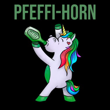 Motiv Pfeffi Party Shirt mit Einhorn