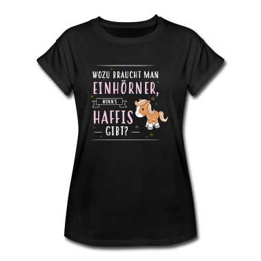 Einhörner T-Shirt - Wozu Einhörner Haflinger