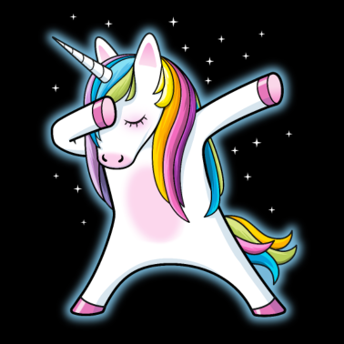 Motiv Dabbing Einhorn Geschenkidee Dabbing Unicorn