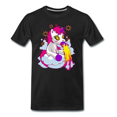 Einhörner T-Shirt - EINHORN - UNicorn - Kotzendes Einhorn
